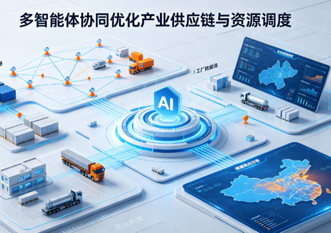 额济纳旗AI 智能体 Geo 优化重塑产业链空间调度体系，打通仓储运输全链路